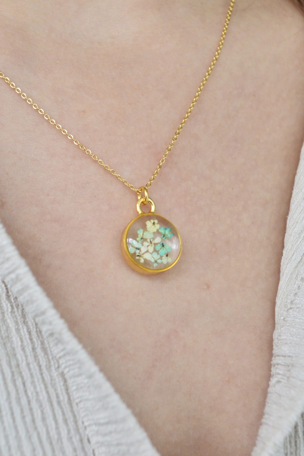 Fiorel Design-Happy Blue Sky Circle Kolye-Kolye-2-roqelvaxirum.shop