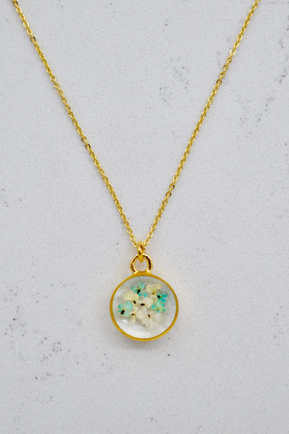 Fiorel Design-Happy Blue Sky Circle Kolye-Kolye-3-roqelvaxirum.shop
