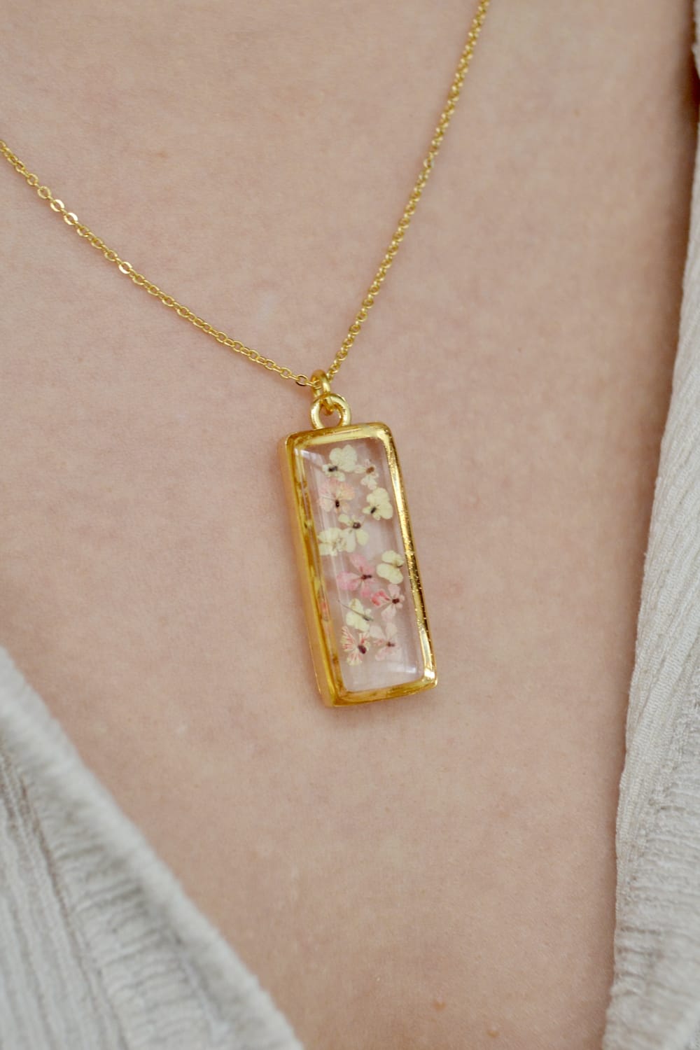 Fiorel Design-Lovefool Rectangle Kolye-Kolye-2-roqelvaxirum.shop