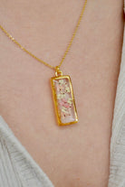 Fiorel Design-Lovefool Rectangle Kolye-Kolye-2-roqelvaxirum.shop