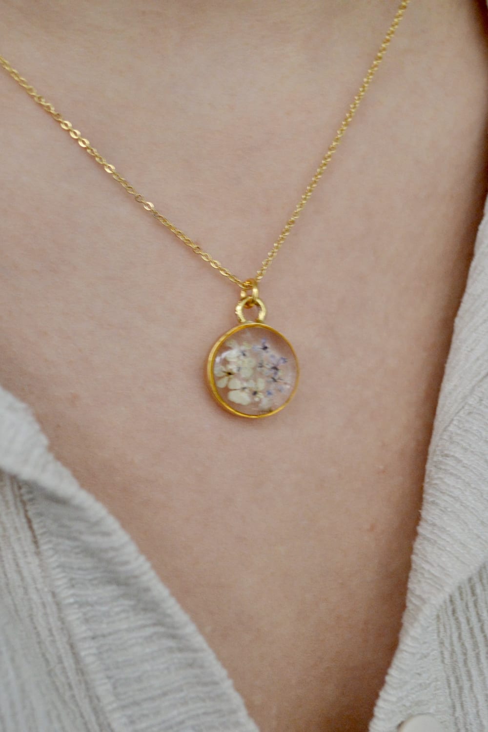 Fiorel Design-Muted Volet Circle Kolye-Kolye-2-roqelvaxirum.shop