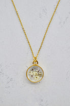 Fiorel Design-Muted Volet Circle Kolye-Kolye-3-roqelvaxirum.shop