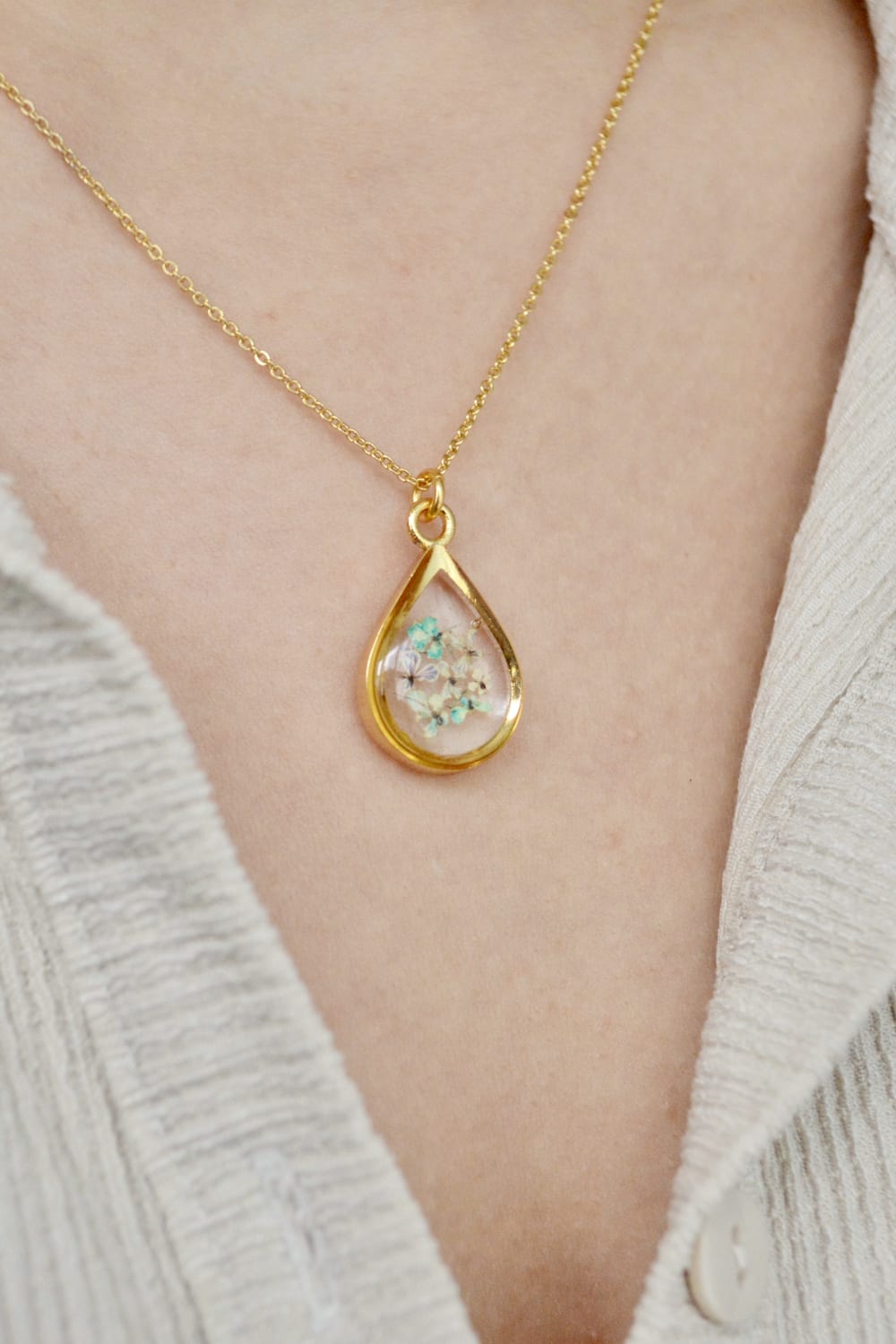 Fiorel Design-Oceany Teardrop Kolye-Kolye-2-roqelvaxirum.shop