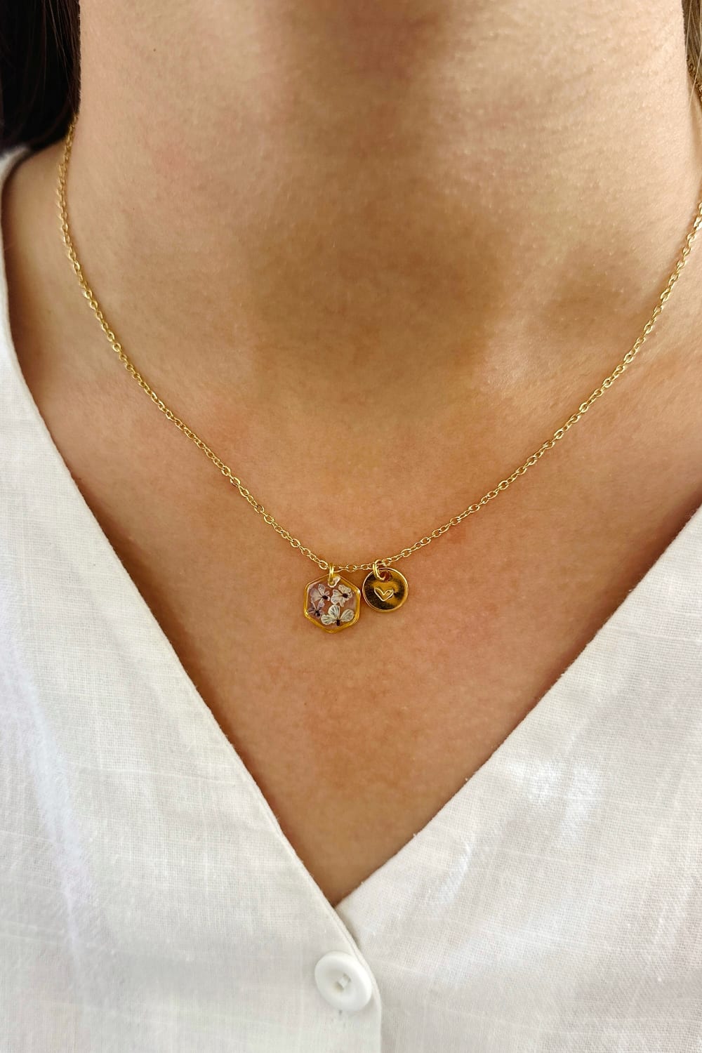 Fiorel Design-Teeny Weeny Hexagon - Lilac-Kolye-1-roqelvaxirum.shop