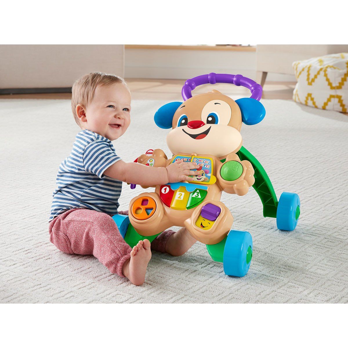 Fisher-Price-Eğitici Köpekçik Yürüteç /Türkçe-Bebek Oyuncakları-5-roqelvaxirum.shop