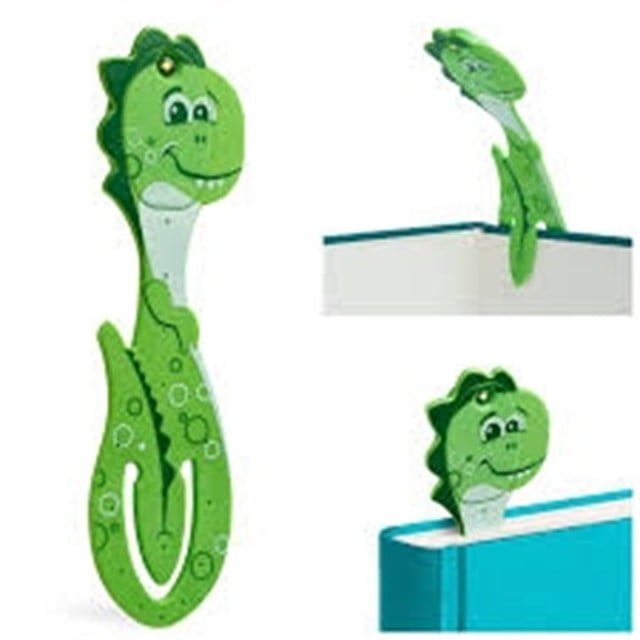 Flexilight-Pals Dinosaur Green - Arkadaşlar Esnek Okuma Lambası Dinazor Yeşil-Kitap Okuma Lambası-3-roqelvaxirum.shop