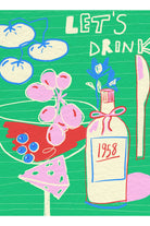 Fulya Genç-Let's Drink Artprint-Tablo-2-roqelvaxirum.shop