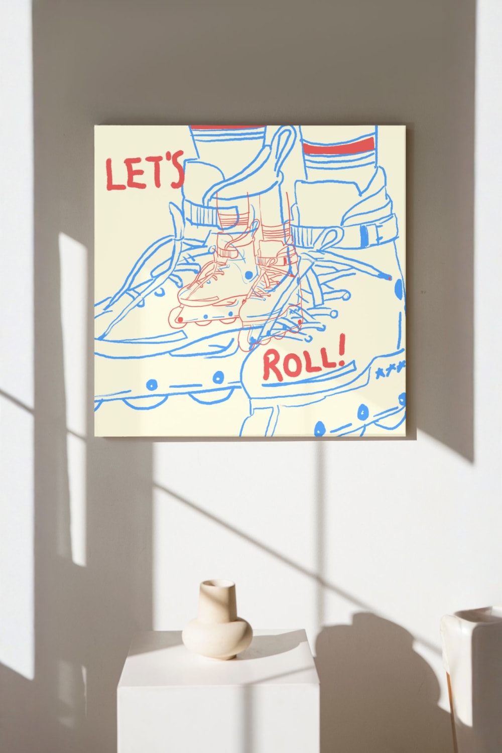 Fulya Genç-Let's Roll Artprint-Tablo-1-roqelvaxirum.shop