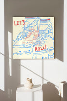 Fulya Genç-Let's Roll Artprint-Tablo-1-roqelvaxirum.shop
