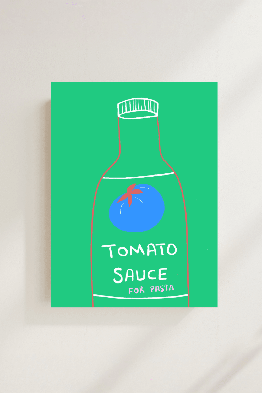 Fulya Genç-Tomato Sauce Artprint-Tablo-1-roqelvaxirum.shop