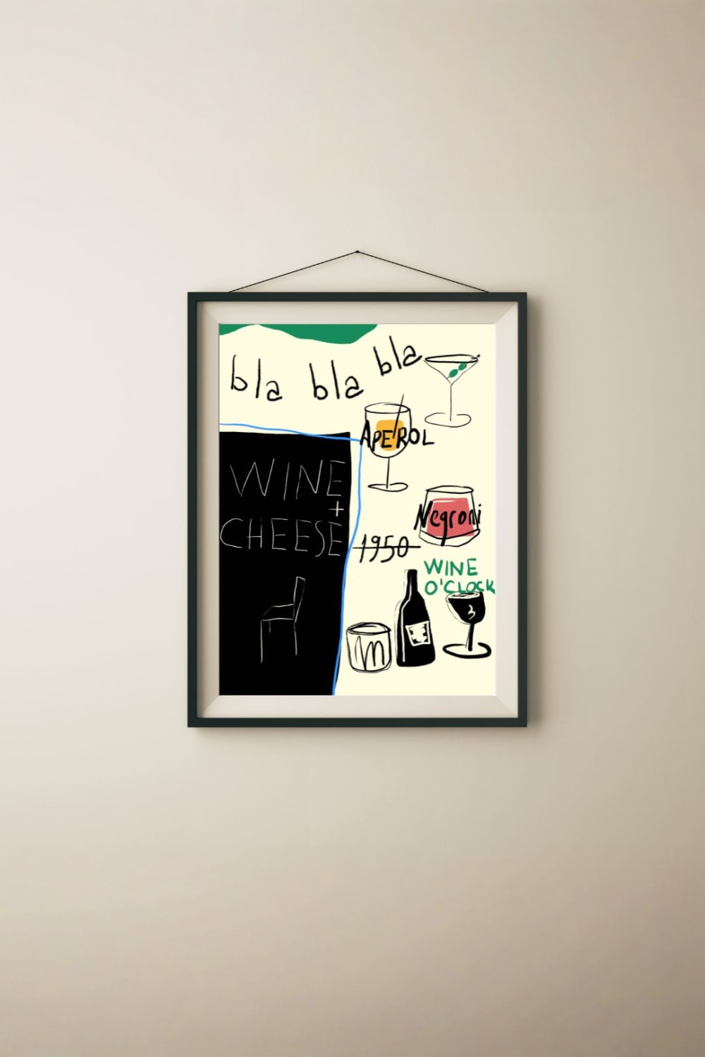 Fulya Genç-Wine O'clock Artprint-Tablo-2-roqelvaxirum.shop