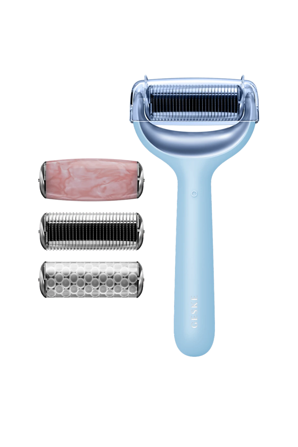 GESKE-Mikro İğneli, Buz Başlığı, Pembe Kuvars Başlıklı Dermaroller | Micro Needle Face & Body Roller-Cilt Bakım Aletleri-9-roqelvaxirum.shop