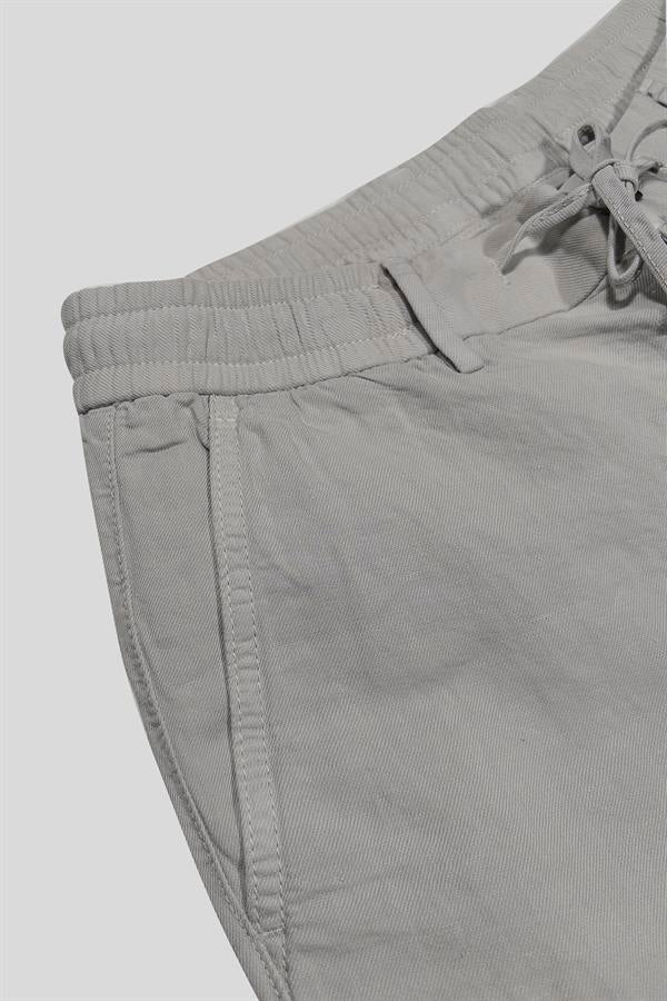 GMG Firenze-Beli Lastikli Arkası Fleto Cepli Jogger Şort-Şort-5-roqelvaxirum.shop