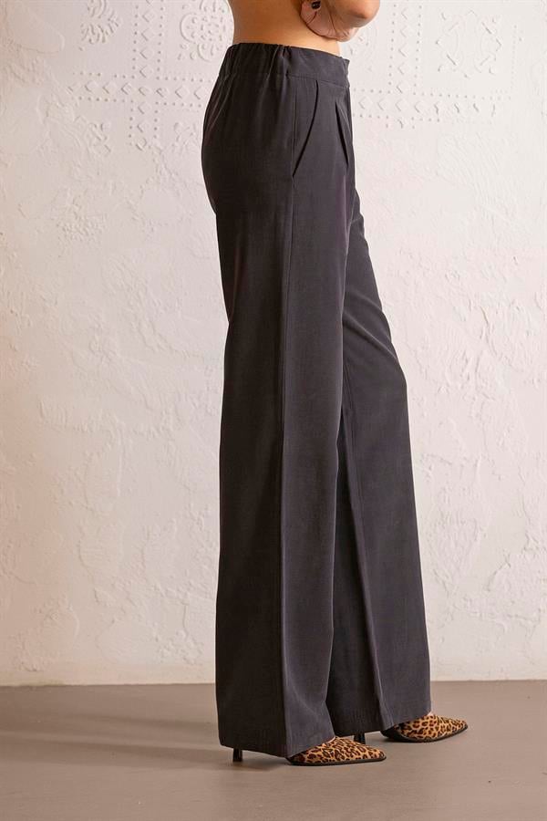 GMG Firenze-Beli Lastikli Pileli Kadın Pantolon-PANTOLON-3-roqelvaxirum.shop
