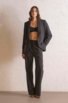 GMG Firenze-Beli Lastikli Pileli Kadın Pantolon-PANTOLON-5-roqelvaxirum.shop