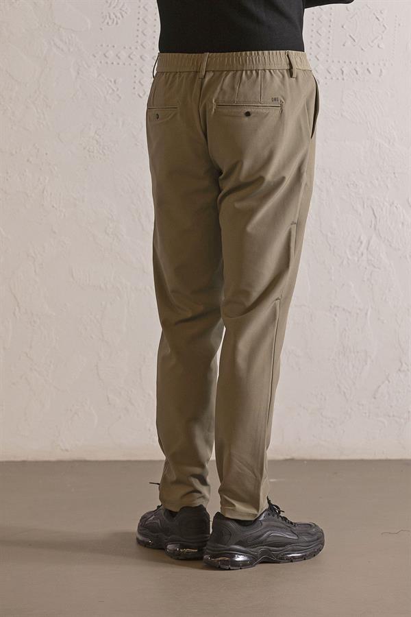 GMG Firenze-Beli Lastikli Ve Bağcıklı Cepleri çıtçıtlı Jogger Erkek Pantolon-JOGGER-7-roqelvaxirum.shop