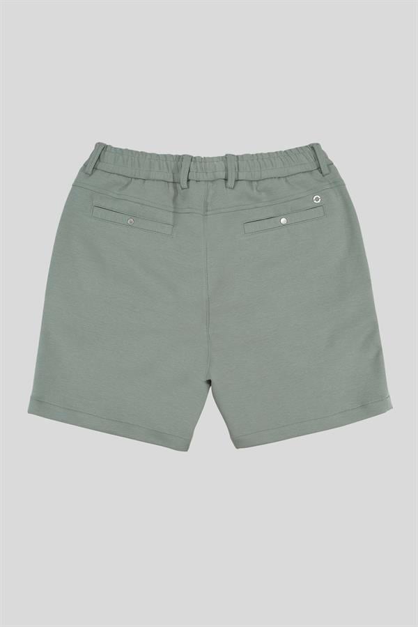 GMG Firenze-Beli Lastikli Ve Bağcıklı Dik Cepli Regular Fit Erkek şort-Şort-8-roqelvaxirum.shop