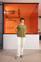 GMG Firenze-Bisiklet Yaka Logo Detaylı Kolsuz T-Shirt-T-Shirts-6-roqelvaxirum.shop