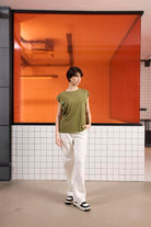 GMG Firenze-Bisiklet Yaka Logo Detaylı Kolsuz T-Shirt-T-Shirts-7-roqelvaxirum.shop