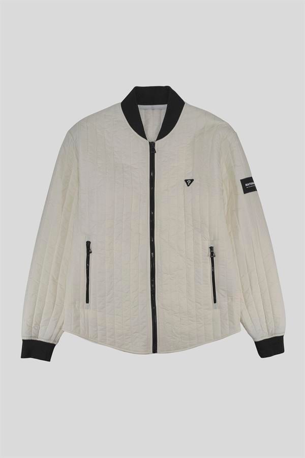 GMG Firenze-Bomber Yaka Kapitone Erkek Mont-MONT-5-roqelvaxirum.shop