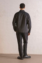 GMG Firenze-Çift Cepli Erkek Dış Gömlek-DIŞ GÖMLEK-3-roqelvaxirum.shop