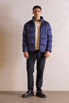 GMG Firenze-Dik Yaka çift Taraflı Basic Erkek Mont-MONT-7-roqelvaxirum.shop
