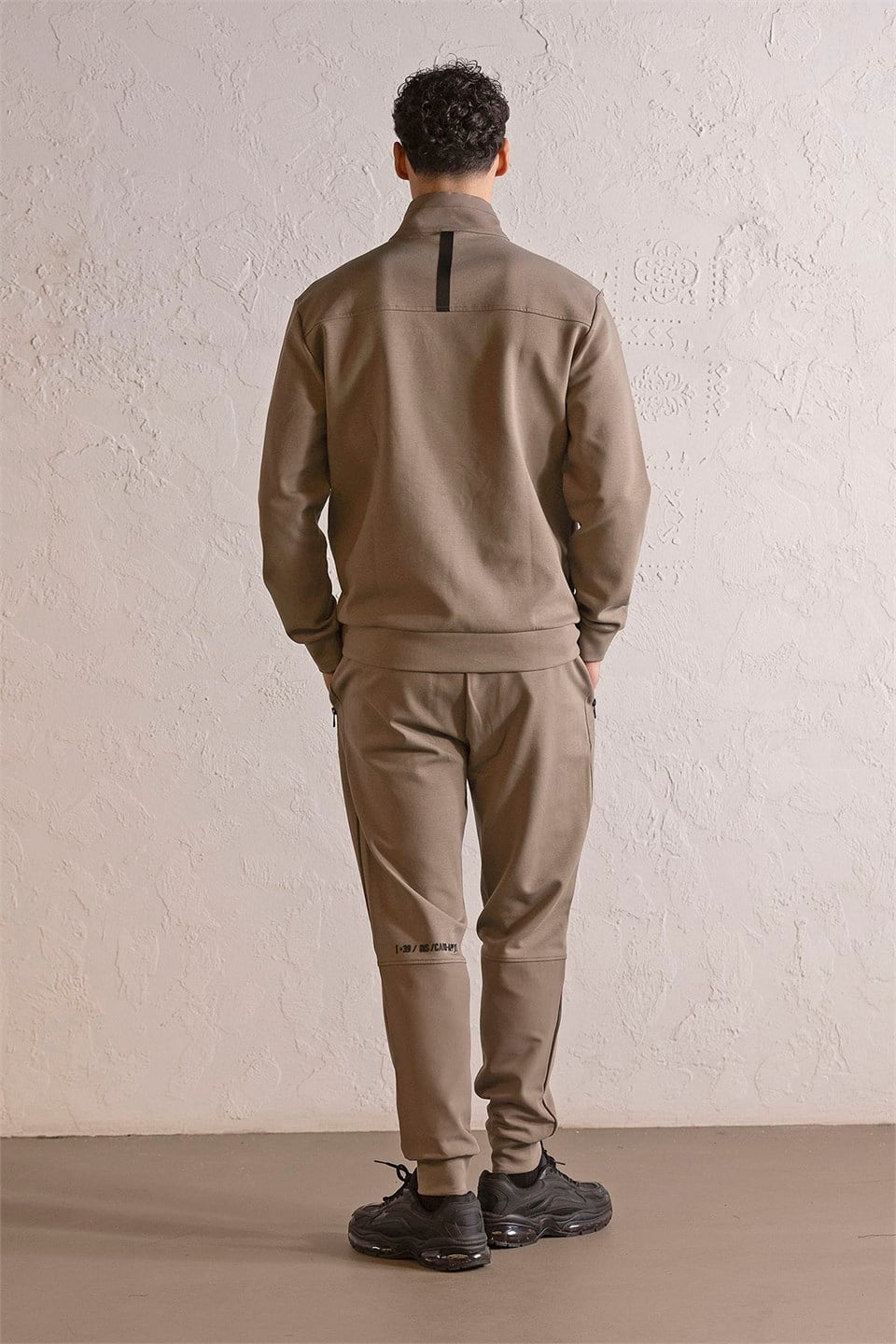 GMG Firenze-Dik Yaka Fermuar Ve Çıtçıt Detaylı Erkek Sweatshirt-Sweatshirts & Hoodies-3-roqelvaxirum.shop