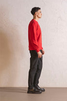 GMG Firenze-Bisiklet Yaka Geometrik Baskılı Erkek Sweatshirt-Winter'26-2-roqelvaxirum.shop