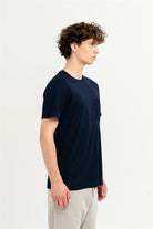 GMG Firenze-Göğüs Cepli Bisiklet Yaka Slim Fit T-Shirt-T-Shirts-4-roqelvaxirum.shop