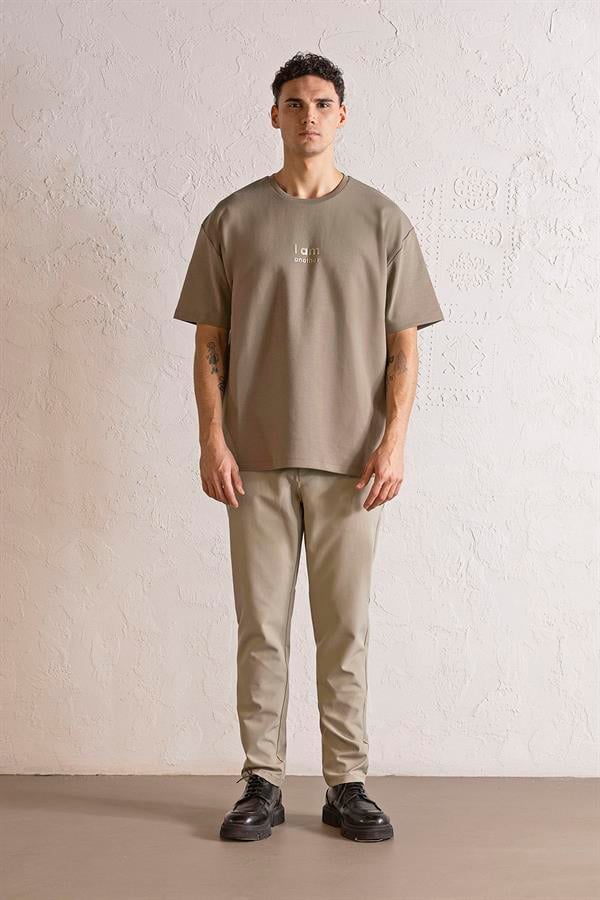GMG Firenze-I Am Another Baskılı Oversize Erkek T Shirt-KISA KOL-1-roqelvaxirum.shop