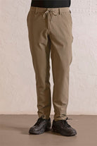 GMG Firenze-Beli Lastikli Ve Bağcıklı Cepleri Çıtçıtlı Jogger Erkek Pantolon-Pantolon-1-roqelvaxirum.shop