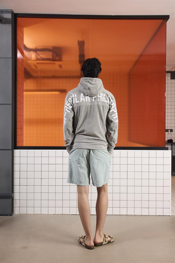 GMG Firenze-Kapüşonlu Baskı Detaylı Kadife Erkek Sweatshirt-SWEATSHIRT-4-roqelvaxirum.shop