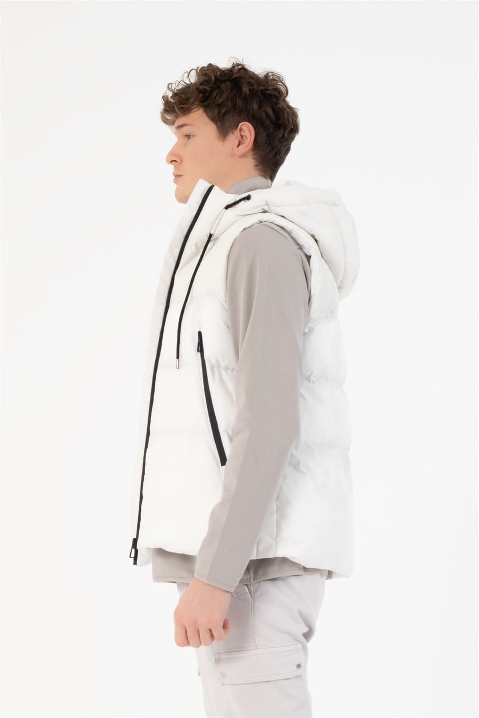 GMG Firenze-Cepli Kapüşonlu Erkek Yelek-YELEK-3-roqelvaxirum.shop