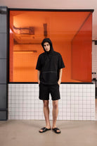GMG Firenze-Kapüşonlu Kanguru Cepli Baskı Detaylı Erkek Sweatshirt-SWEATSHIRT-9-roqelvaxirum.shop