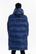 GMG Firenze-Kapüşonlu Uzun Casual Erkek Kaban-MONT-10-roqelvaxirum.shop