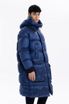 GMG Firenze-Kapüşonlu Uzun Casual Erkek Kaban-MONT-8-roqelvaxirum.shop