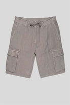 GMG Firenze-Kargo Model %100 Keten Erkek şort-Şort-1-roqelvaxirum.shop