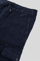 GMG Firenze-Kargo Model %100 Keten Erkek şort-Şort-12-roqelvaxirum.shop