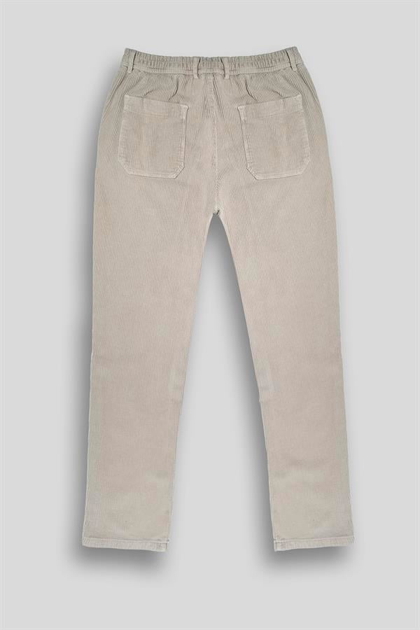 GMG Firenze-Pileli Cepli Kadife Dokulu Jogger Erkek Pantolon-JOGGER-10-roqelvaxirum.shop