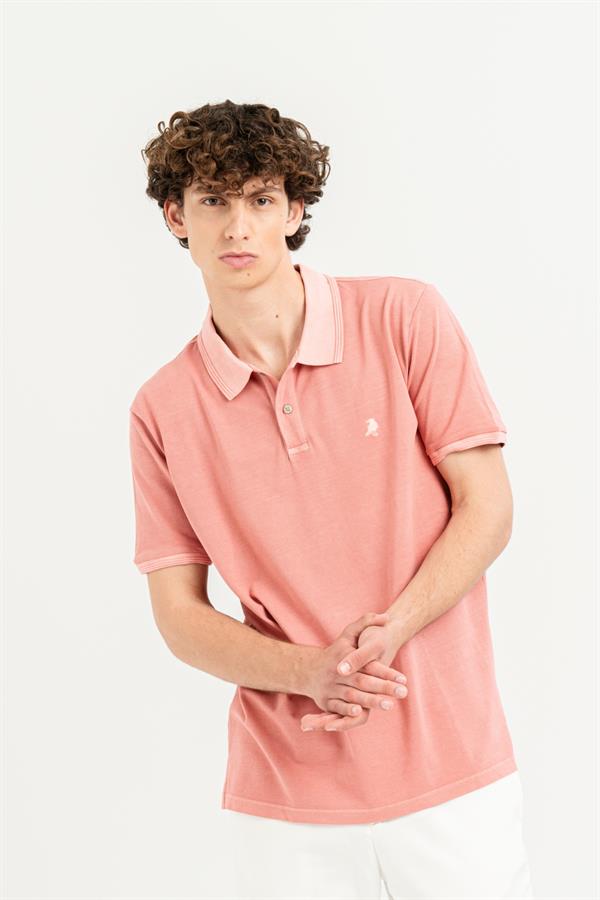 GMG Firenze-Polo Yaka Slim Fit Basic T-Shirt-T-Shirts-3-roqelvaxirum.shop