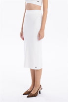 GMG Firenze-Slim Fit Basic Midi Boy Kadın Triko Etek-ETEK-9-roqelvaxirum.shop