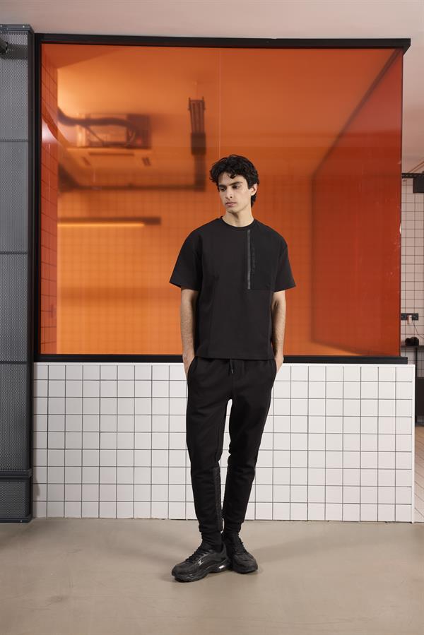 GMG Firenze-şerit Detaylı Arka Paça Kapitone Tasarımlı Erkek Eşofman-EŞOFMAN ALTI-11-roqelvaxirum.shop