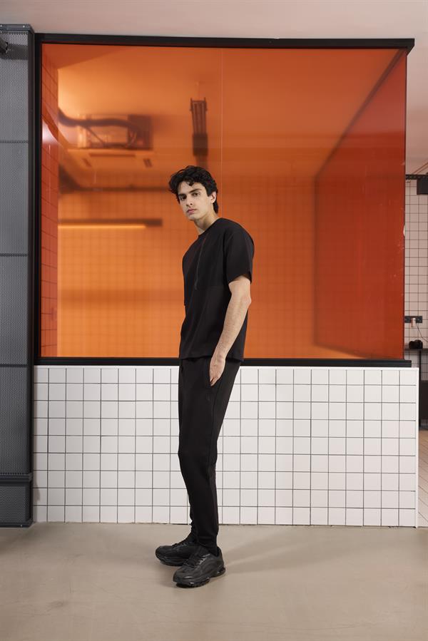 GMG Firenze-şerit Detaylı Arka Paça Kapitone Tasarımlı Erkek Eşofman-EŞOFMAN ALTI-12-roqelvaxirum.shop