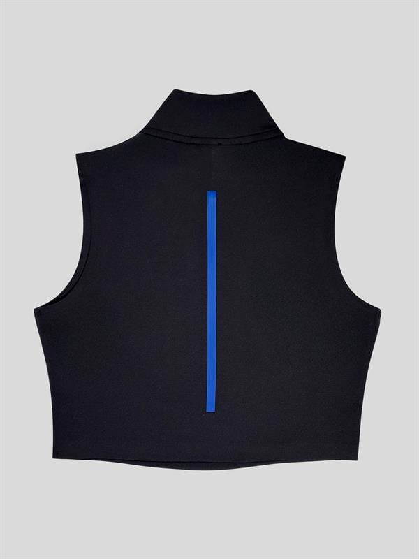 GMG Firenze-üst Fermuarlı Kolsuz Kadın Top Crop-KADIN-6-roqelvaxirum.shop