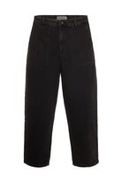 GNP İstanbul-Acid Washed Wide Leg Black Jeans-Kot Pantolon-1-roqelvaxirum.shop
