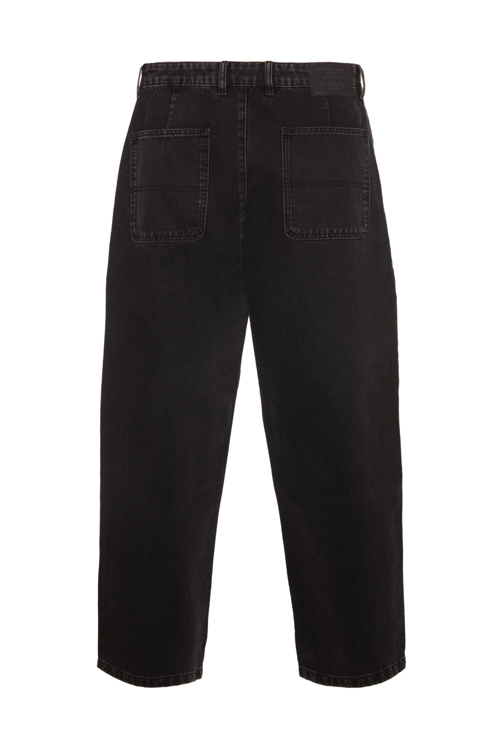 GNP İstanbul-Acid Washed Wide Leg Black Jeans-Kot Pantolon-2-roqelvaxirum.shop
