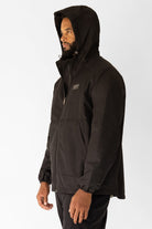 GNP İstanbul-Black Waterproof Rain Jacket-Yağmurluk-4-roqelvaxirum.shop