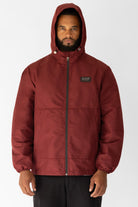GNP İstanbul-Burgundy Waterproof Rain Jacket-Yağmurluk-1-roqelvaxirum.shop