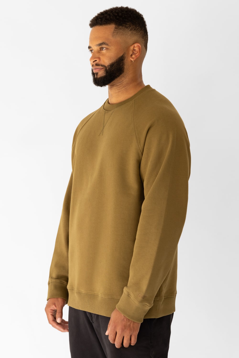 GNP İstanbul-Khaki Raglan Sweatshirt-Sweatshirts & Hoodies-2-roqelvaxirum.shop