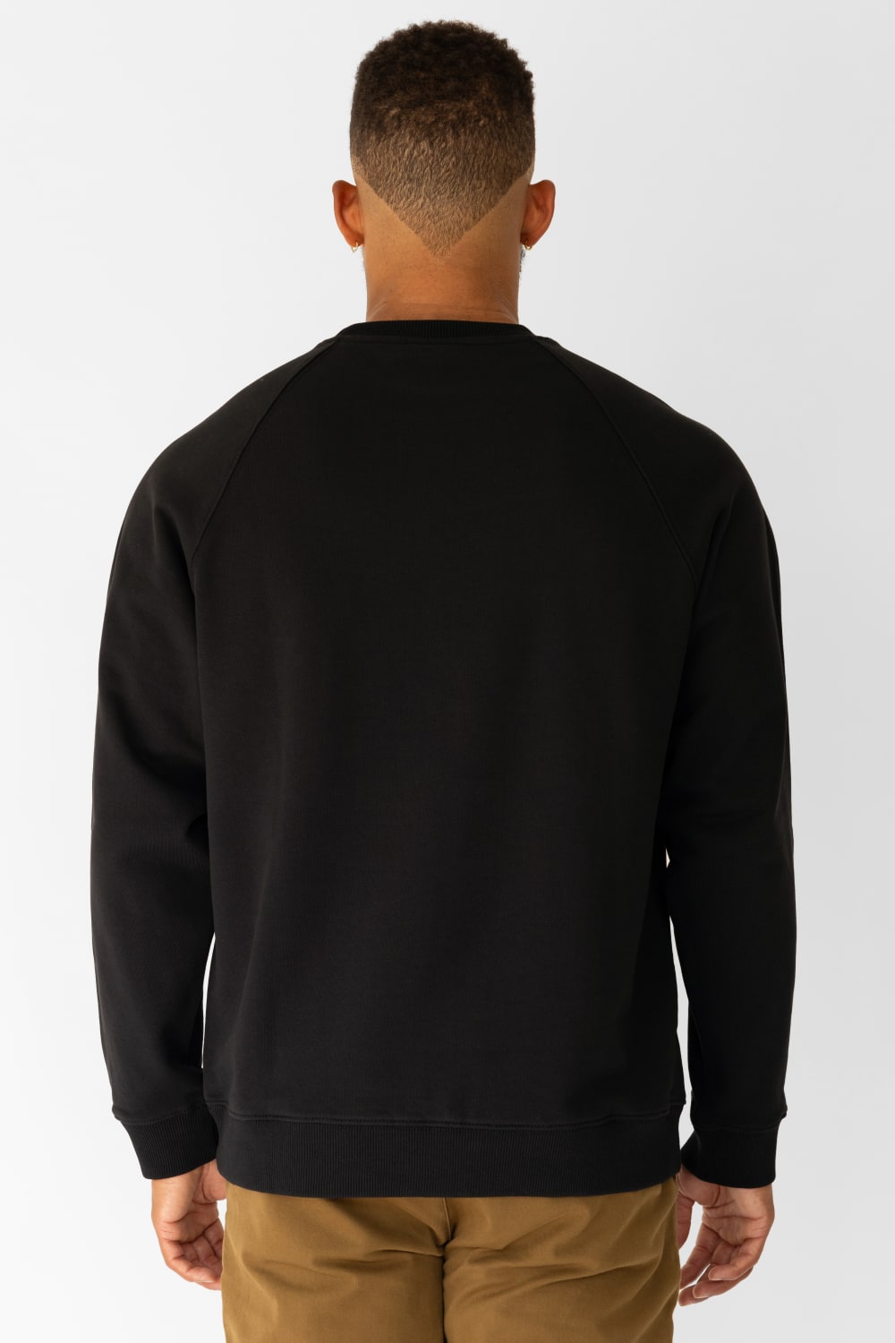 GNP İstanbul-Siyah Night Out Raglan Sweatshirt-Sweatshirts & Hoodies-3-roqelvaxirum.shop